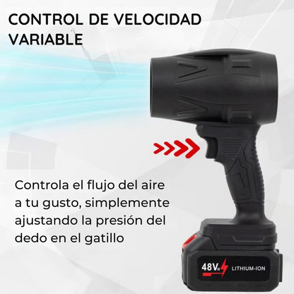 Turbo Jet Blower® - Soplador de aire super potente inalámbrico